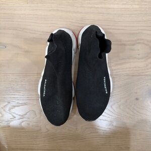 Balenciaga Speed Trainer Black Red - Men's 9